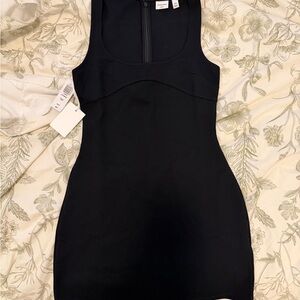 Sunday Best Black Bodycon Dress l